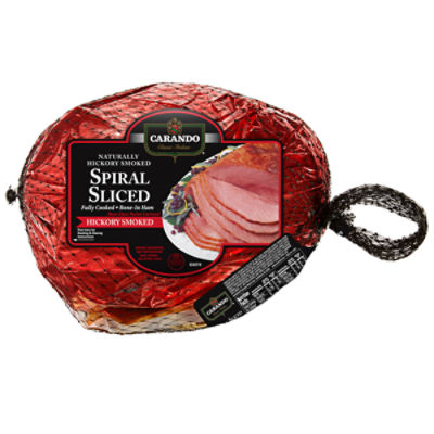 Carando Bone-In Smoked Ham, Spiral Cut
